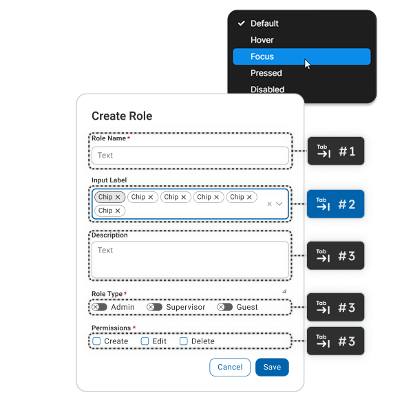 Focus States in Figma