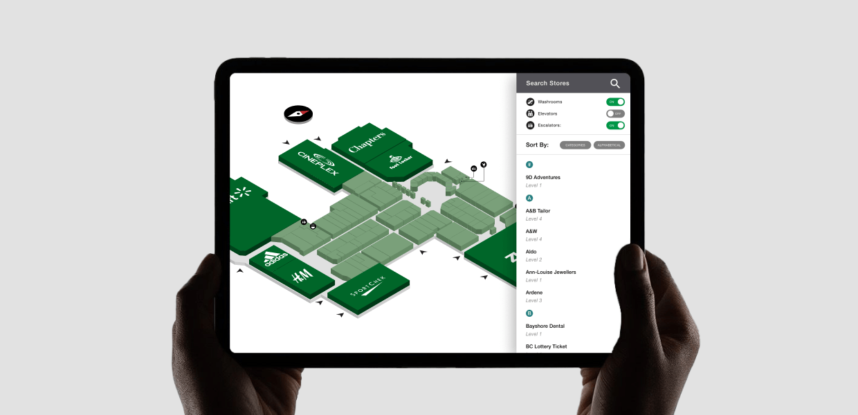 Interactive Shopping Map Hero Image